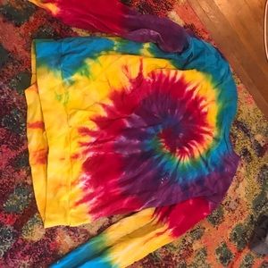 Tie dye crew neck sweater!!